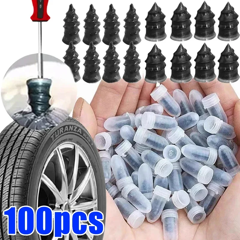 Tubeless Tire Sealant - ชุดซ่อมยางสูญญากาศอเนกประสงค์แบบใหม่ สำหรับรถยนต์ รถจักรยานยนต์ สกู๊ตเตอร์ ยางแบบไม่มียางใน ชุดซ่อมยางแบบไม่ใช้กาว