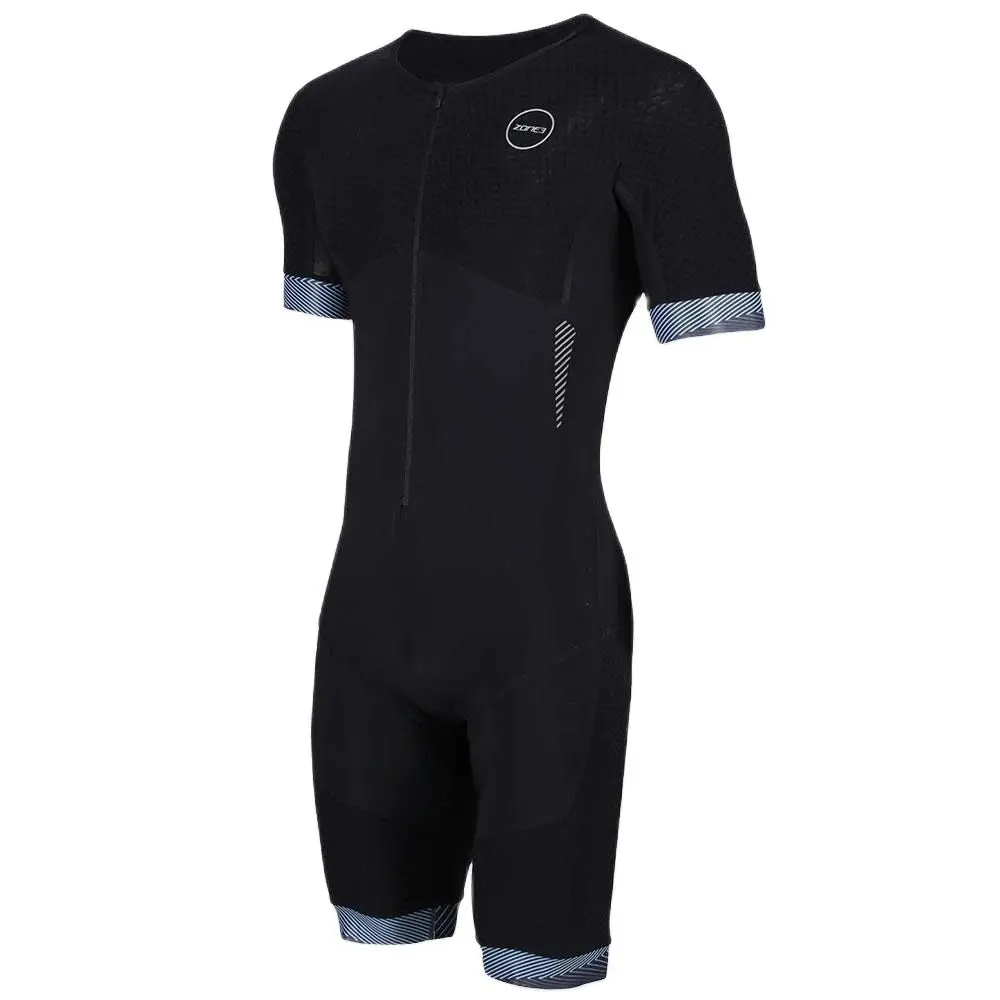 Triathlon Cycling Kit - Zone3ชุดไตรกีฬาสำหรับผู้ชาย, เสื้อสำหรับออกกำลังกายใส่เล่นกีฬาสไตล์ใหม่ชุดแข่งแบบไตรกีฬาจัมพ์สูทแอโร่ชุดขี่จักรยาน