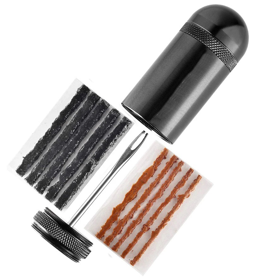Tubeless Tire Sealant - ชุดเครื่องมือซ่อมแซมยางจักรยานแบบไม่มียางสําหรับเครื่องมือใส่ปลั๊กยางจักรยานถนน MTB สําหรับยึดการเจาะหรือแถบยางแบน