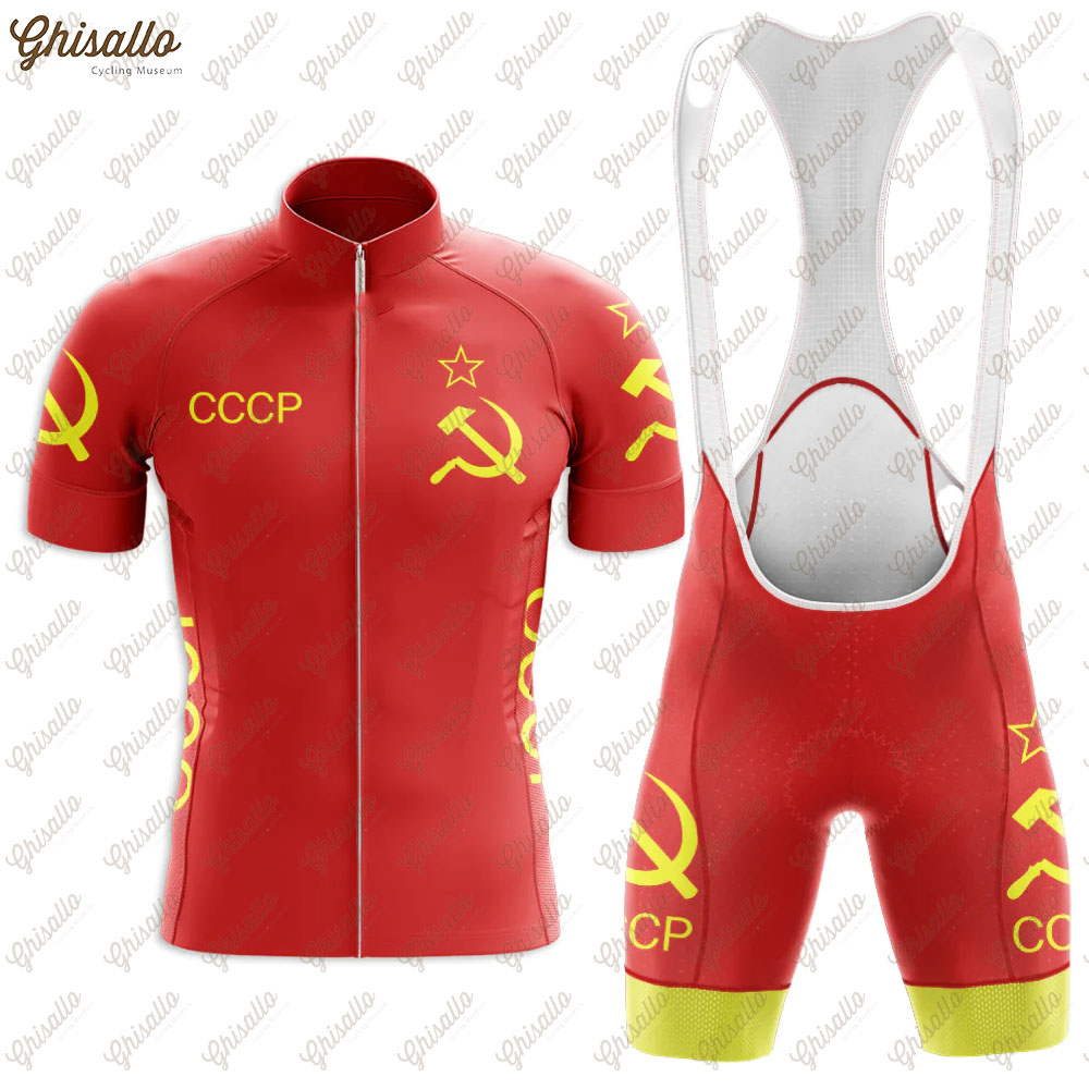 Triathlon Cycling Kit - ชุดเสื้อเจอร์ซีย์ทีมไตรกีฬาย้อนยุคสีแดงสำหรับผู้ชายอุปกรณ์จักรยานเสือหมอบเสื้อปั่นจักรยานกางเกงขาสั้นแห้งเร็วเสื้อผ้าจักรยาน