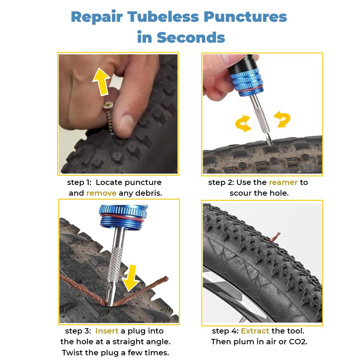 ชุดซ่อมยางจักรยานแบบไม่มียางใน - Tubeless Tire Sealant บทวิจารณ์และราคา