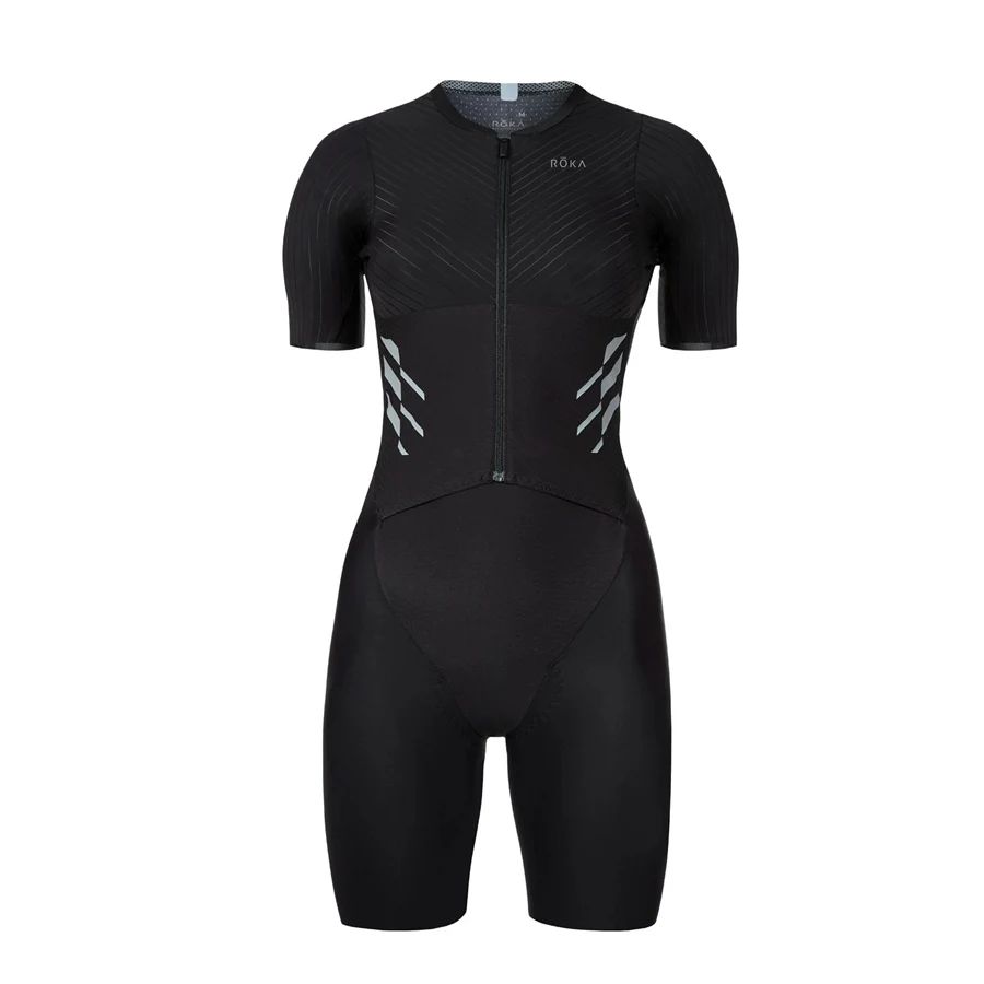 Roka ชุดว่ายน้ำแขนสั้นสำหรับผู - Triathlon Cycling Kit บทวิจารณ์และราคา