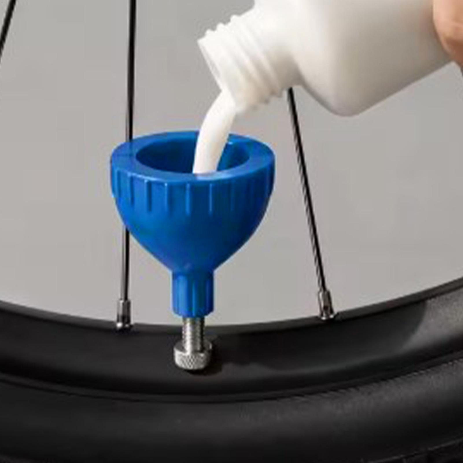กรวยเติมน้ำยาซ่อมยางจักรยานแบบ - Tubeless Tire Sealant บทวิจารณ์และราคา