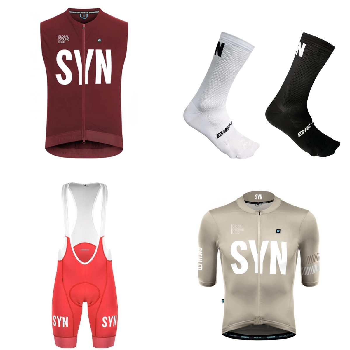 ชุดปั่นจักรยานแขนสั้นสำหรับฤดู - Cycling Gear Clothing บทวิจารณ์และราคา